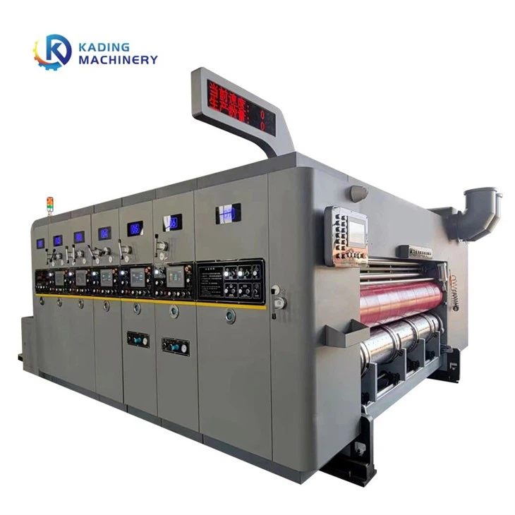 Carton Printing Slotting Die Cutting Machine