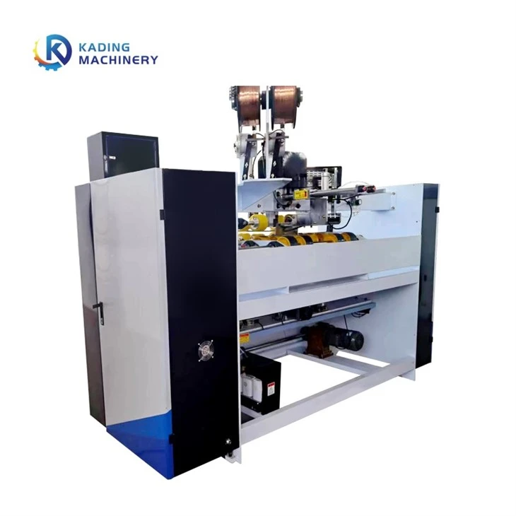 corrugated box stitching machine